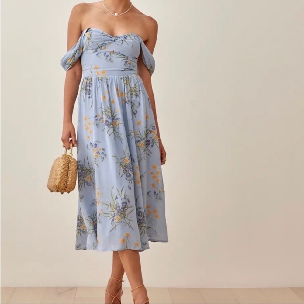 Reformation Violet Dress in Lazio Size 0
